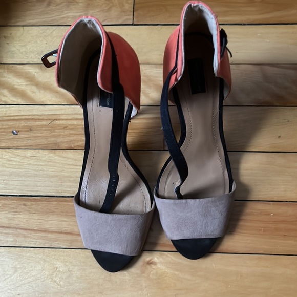 Zara color block heels - Picture 2 of 3
